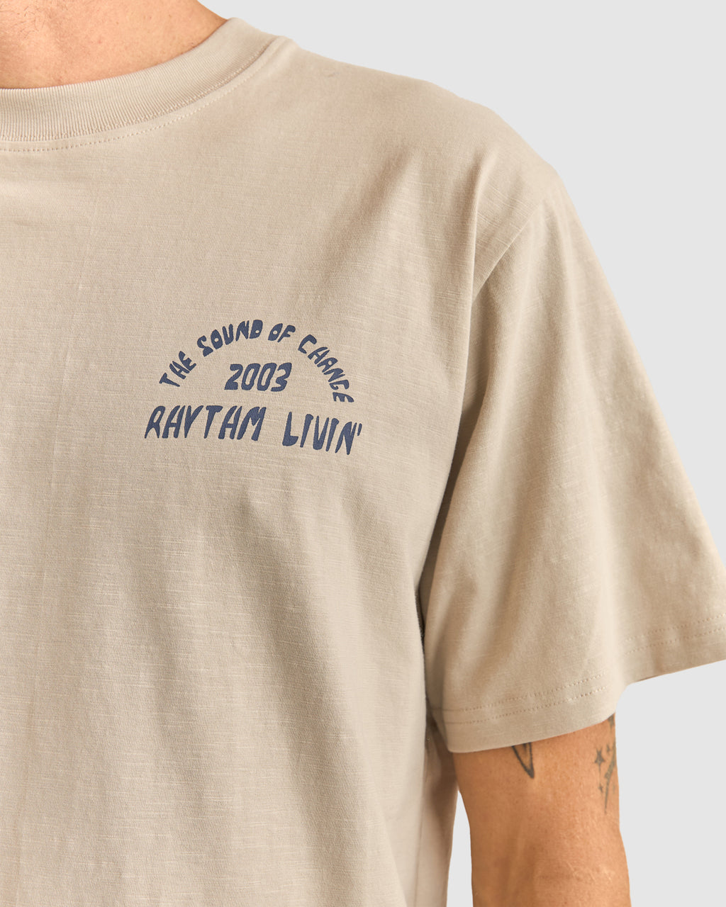MENS DOWN UNDER SLUB SHORT SLEEVE T-SHIRT