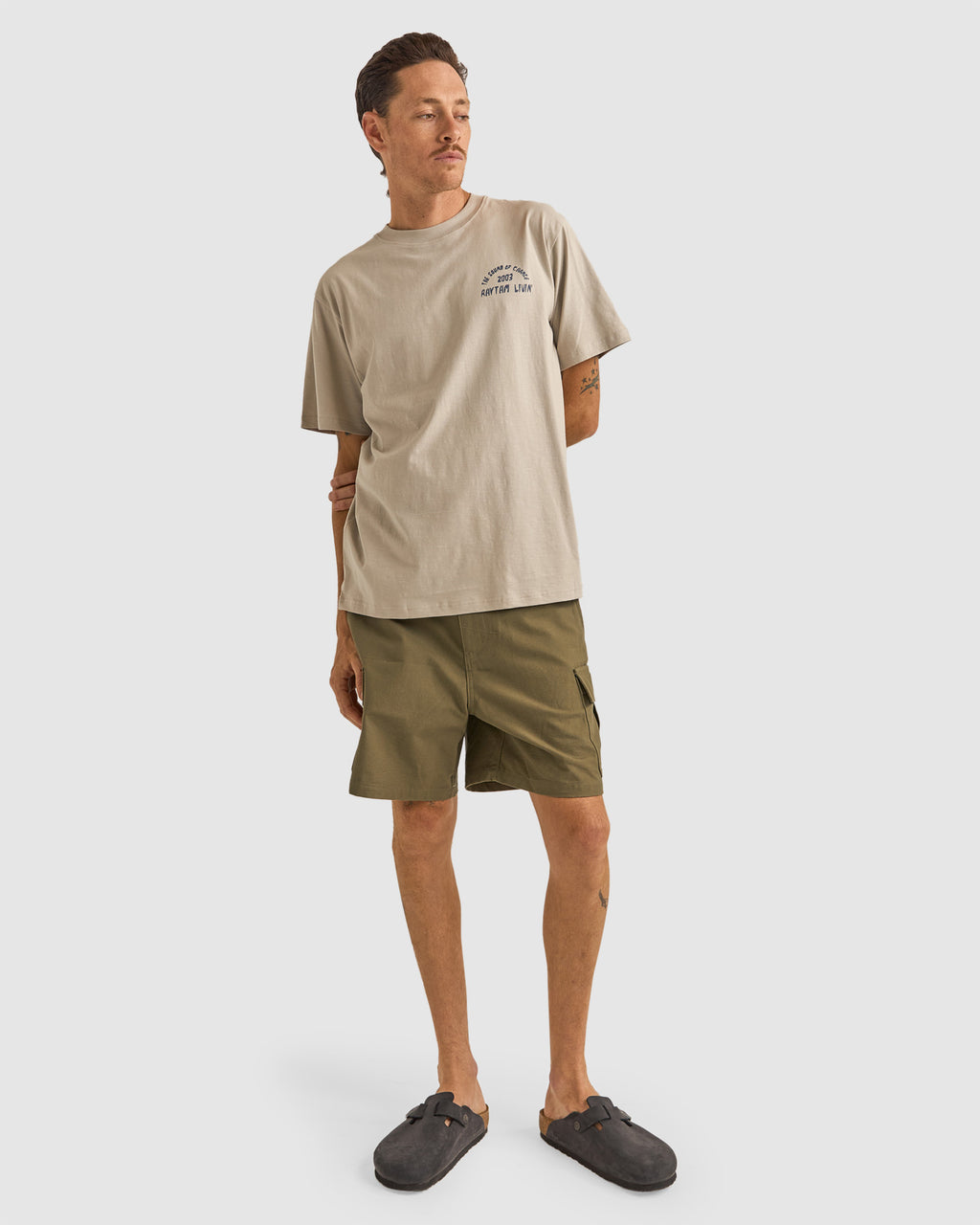 MENS DOWN UNDER SLUB SHORT SLEEVE T-SHIRT