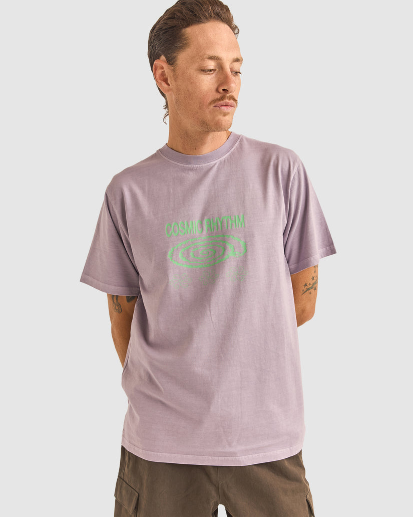 MENS SWIRL VINTAGE SHORT SLEEVE T-SHIRT