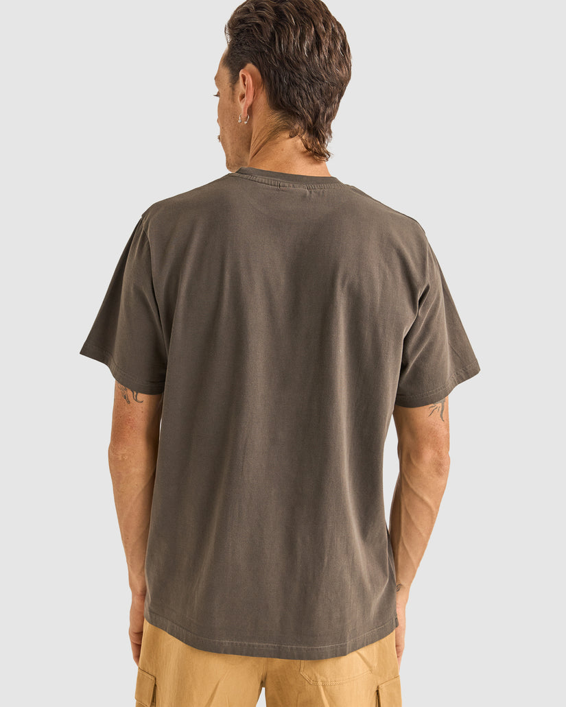 MENS SWIRL VINTAGE SHORT SLEEVE T-SHIRT