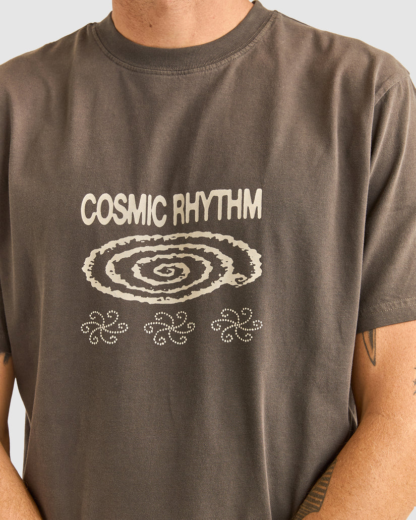 MENS SWIRL VINTAGE SHORT SLEEVE T-SHIRT