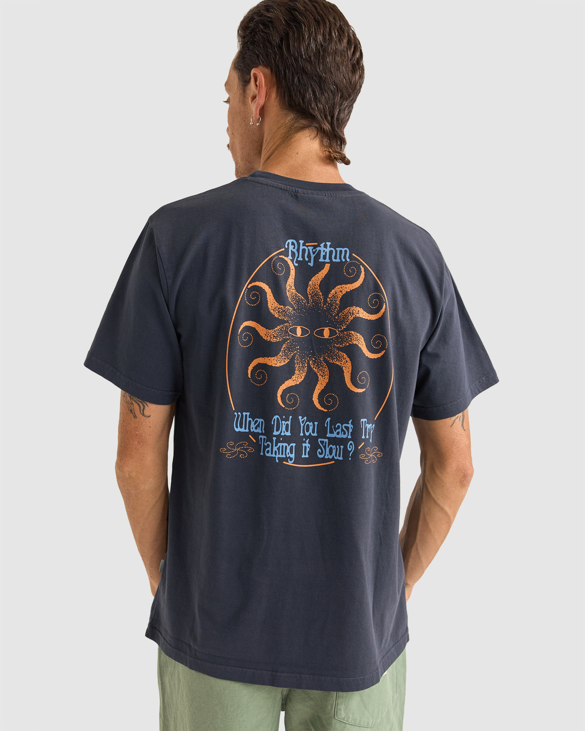 Mens Sun Vintage T-Shirt