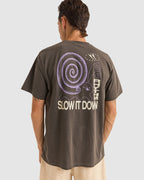 Mens Snail Vintage T-Shirt