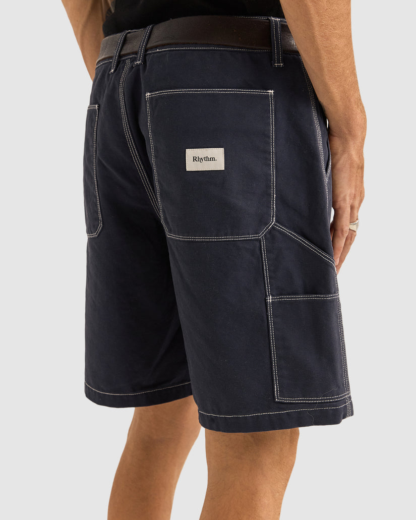 MENS CARPENTER CANVAS SHORTS