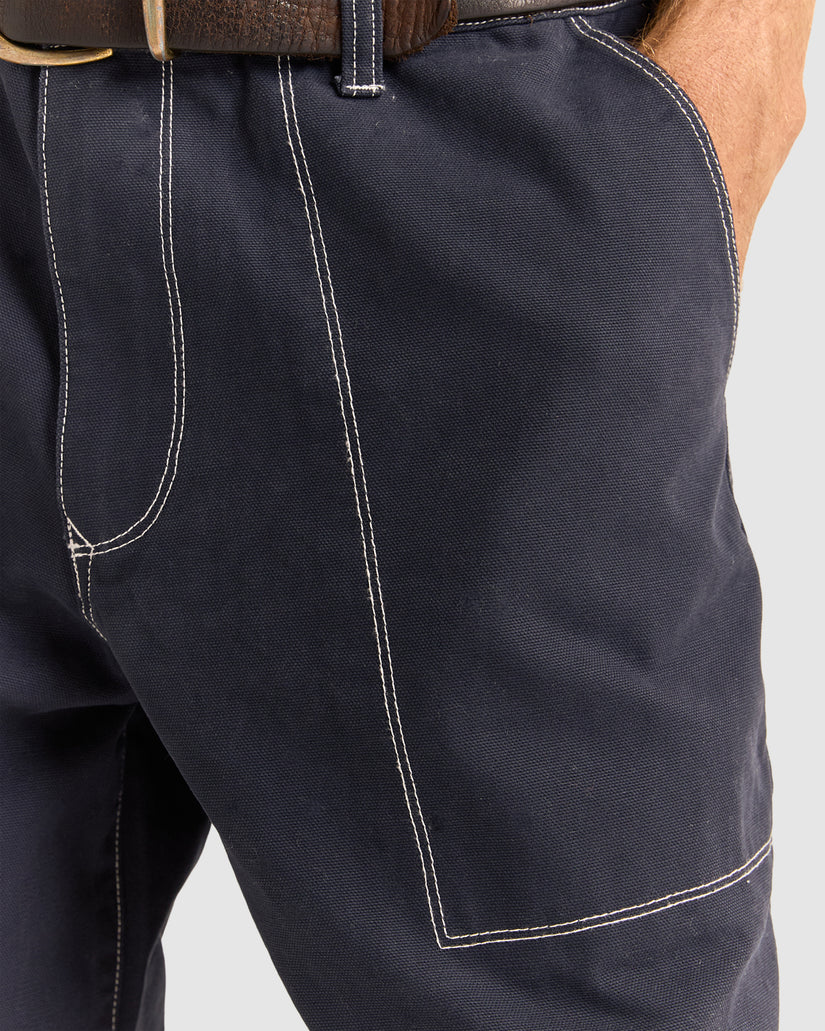 MENS CARPENTER CANVAS SHORTS