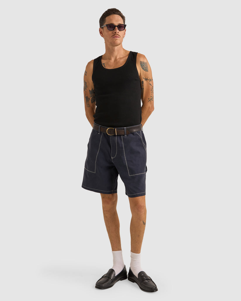 MENS CARPENTER CANVAS SHORTS