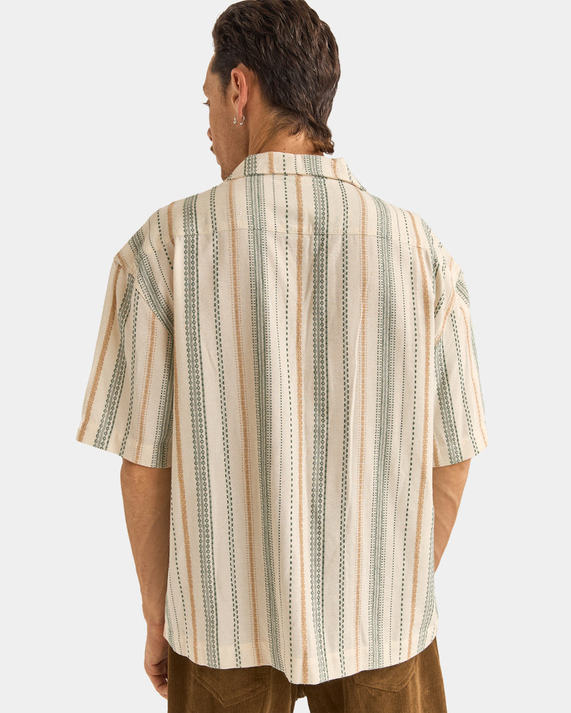 Travel Long-Sleeved Striped Shirt