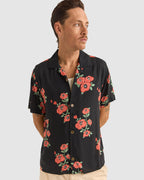MENS FLORAL SHORT SLEEVE SHIRT