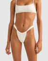 WOMENS BRIGHTON EYELET SOFT SIDE ITSY BIKINI BOTTOM
