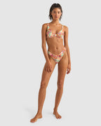 WOMENS SIERRA FLORAL HI CUT BIKINI BOTTOM