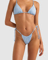 WOMENS AMAZON GATHERED TIE SIDE ITSY BIKINI BOTTOMS