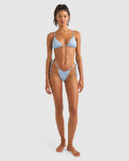 WOMENS AMAZON GATHERED TIE SIDE ITSY BIKINI BOTTOMS