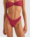 WOMENS ISLA RIB SKIMPY BIKINI BOTTOMS