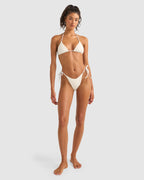 WOMENS BRIGHTON EYELET SLIDE TRI BIKINI TOP