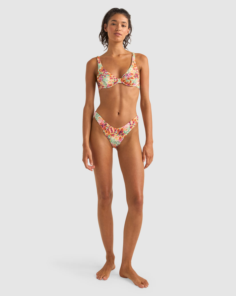 WOMENS SIERRA FLORAL UNDERWIRE BIKINI TOP