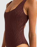 WOMENS AMAZON SQUARE NECK ONE PIECE