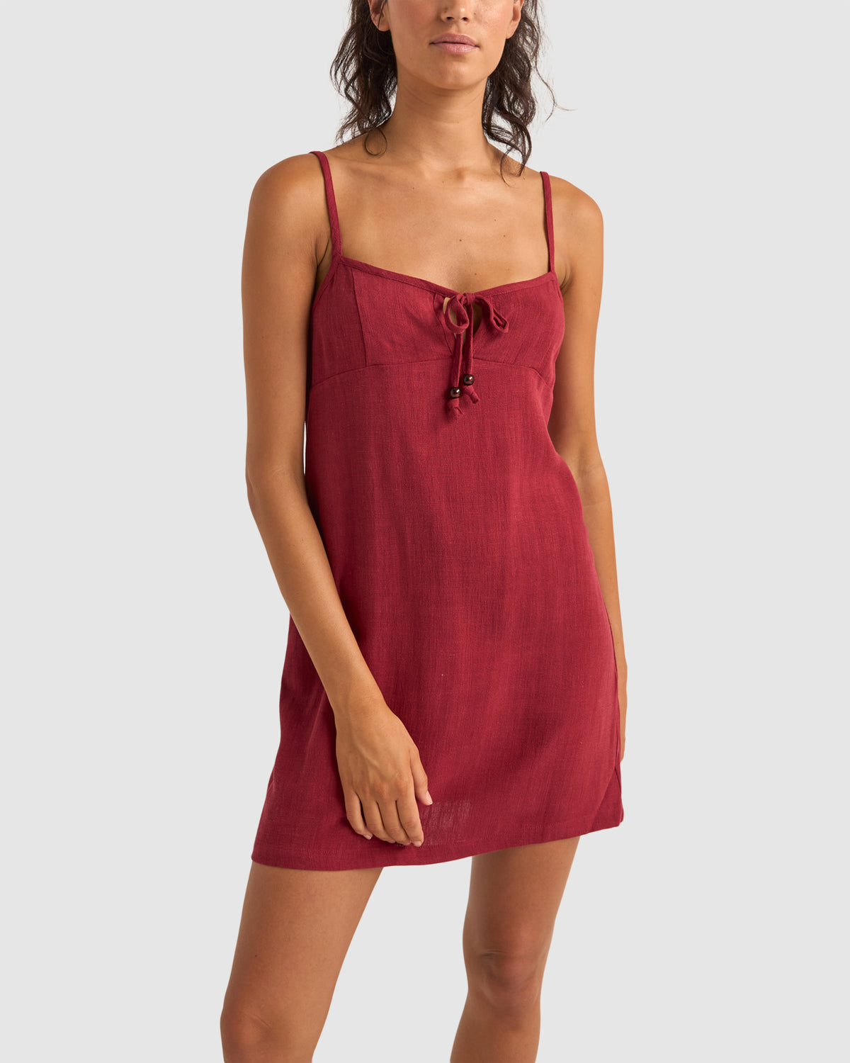 WOMENS SEACOAST KEYHOLE SLIP DRESS