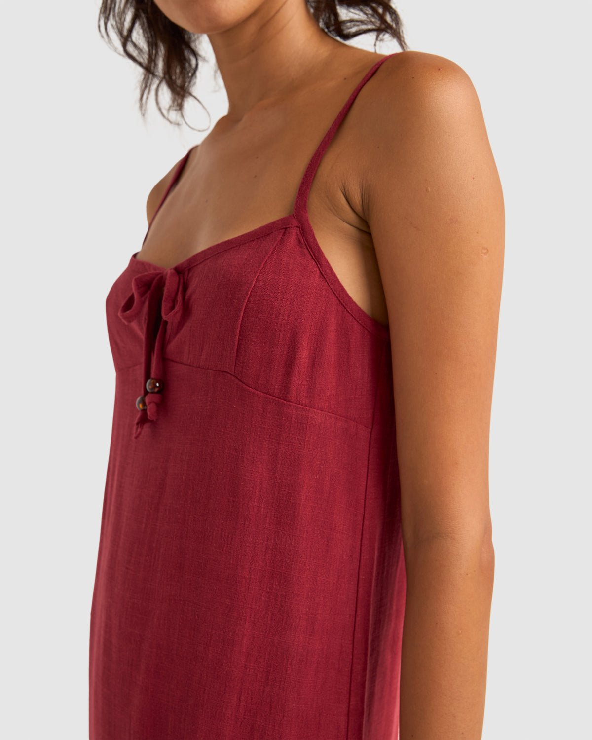 WOMENS SEACOAST KEYHOLE SLIP DRESS