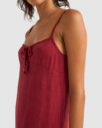 WOMENS SEACOAST KEYHOLE SLIP DRESS