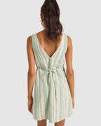 WOMENS DINERO STRIPE MINI DRESS