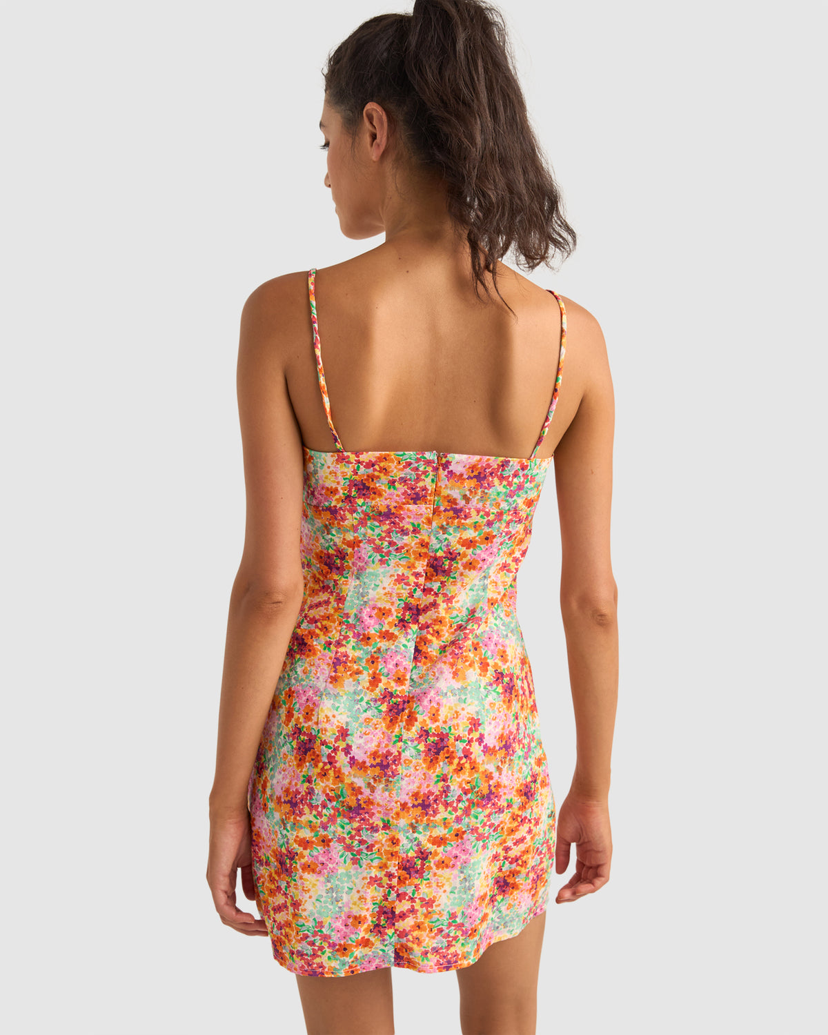 WOMENS SIERRA FLORAL MINI DRESS