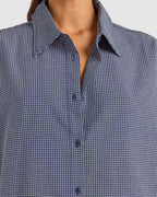 Womens Shirt Mini Dress