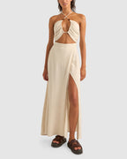WOMENS SANTANA CUT OUT MAXI DRESS