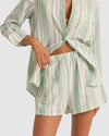 WOMENS DINERO STRIPE SHORT