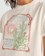 WOMENS DEL CAMINO BAND T-SHIRT