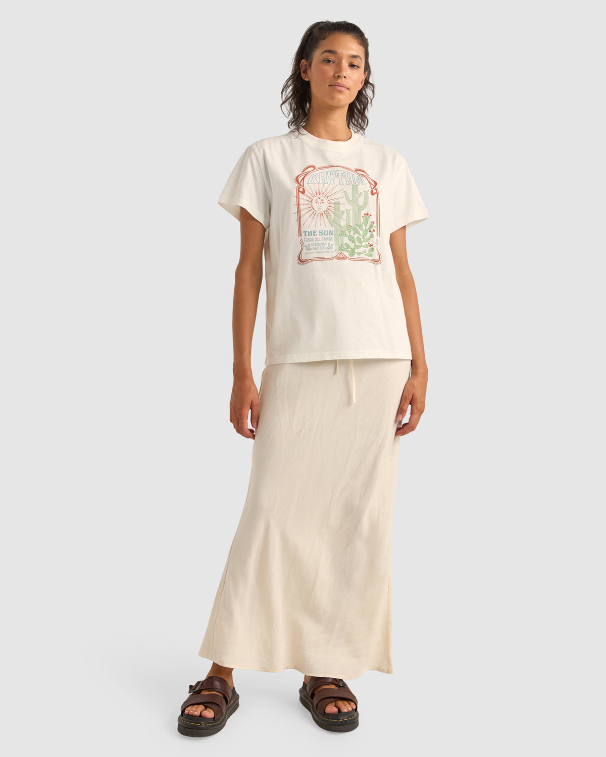 WOMENS DEL CAMINO BAND T-SHIRT