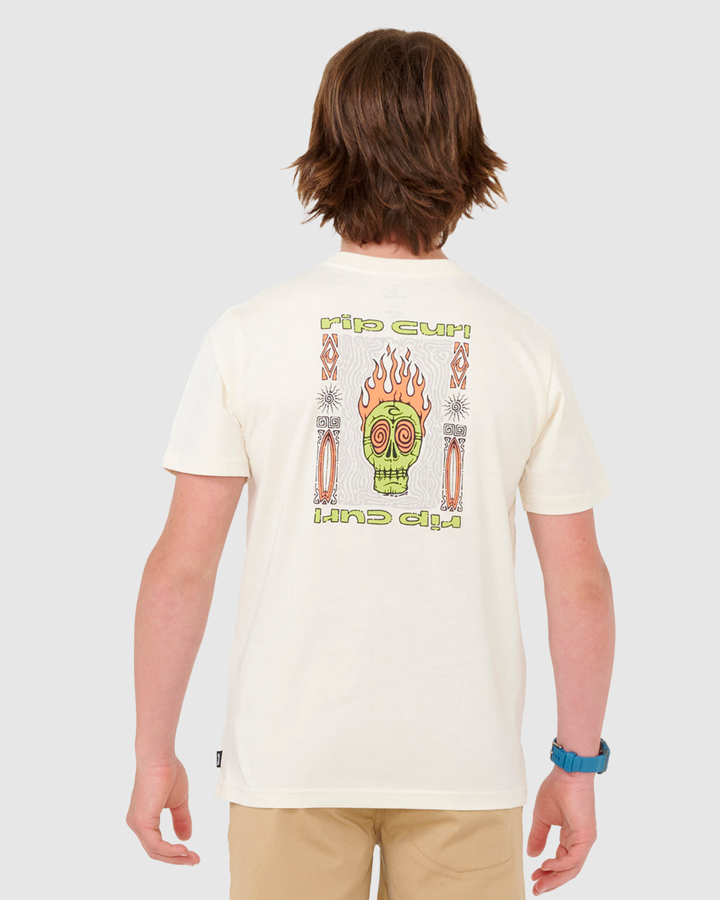 BOYS 8-16 COSMIC SKULL T-SHIRT