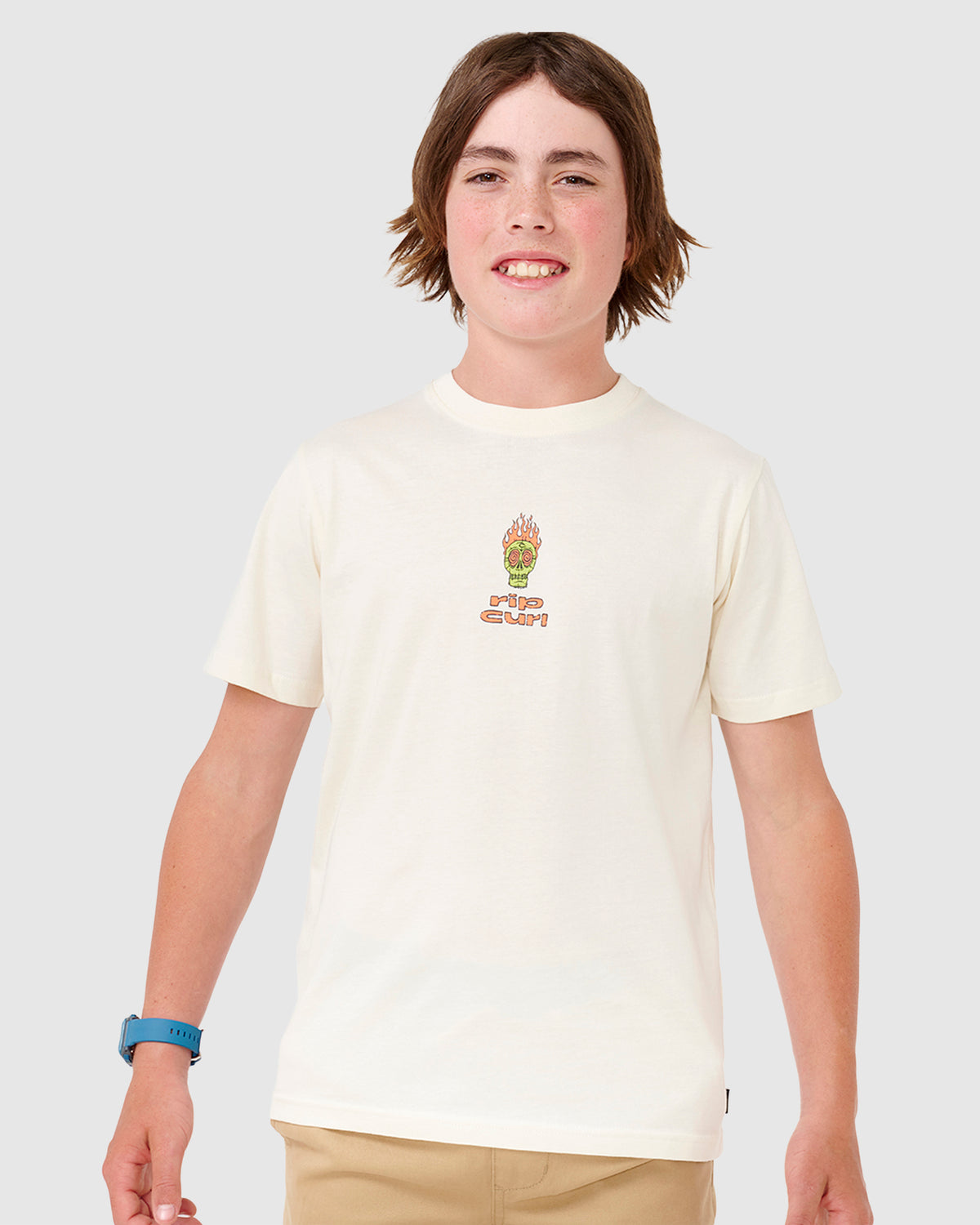BOYS 8-16 COSMIC SKULL T-SHIRT