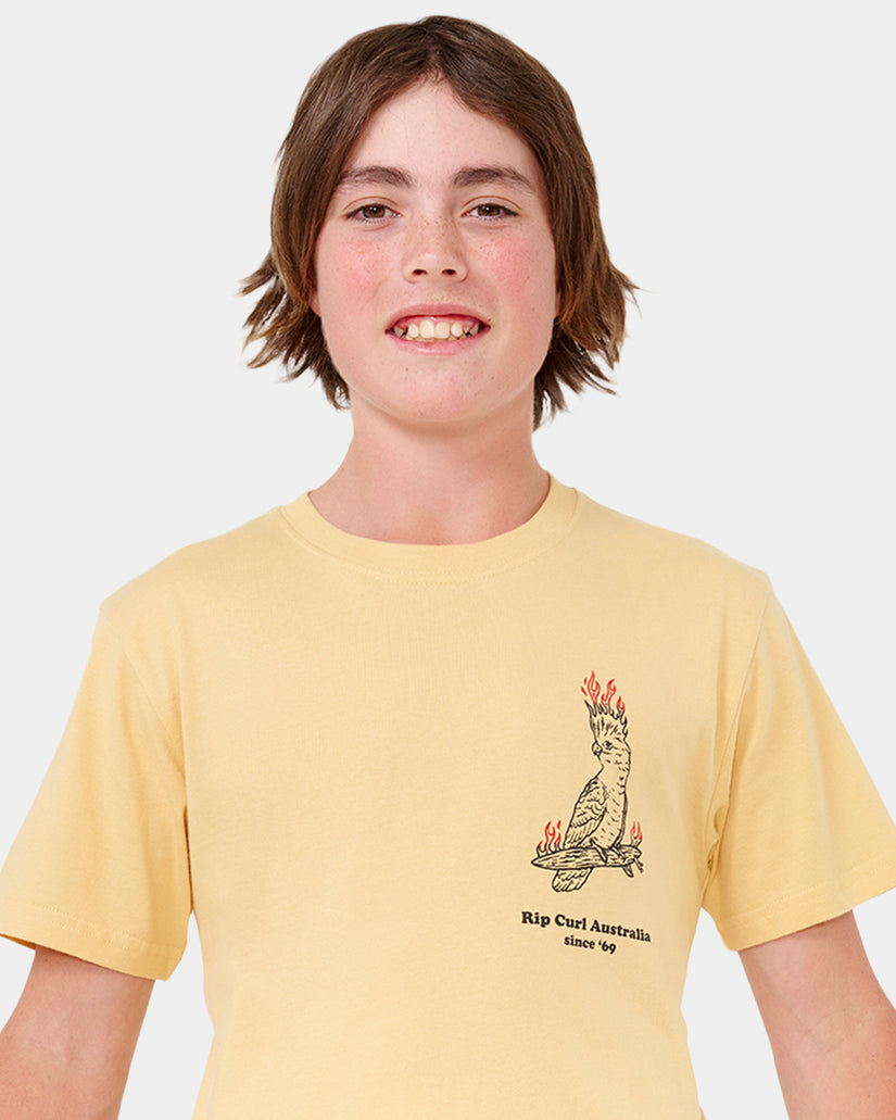 Boys 8-16 Flamin Galah T-Shirt