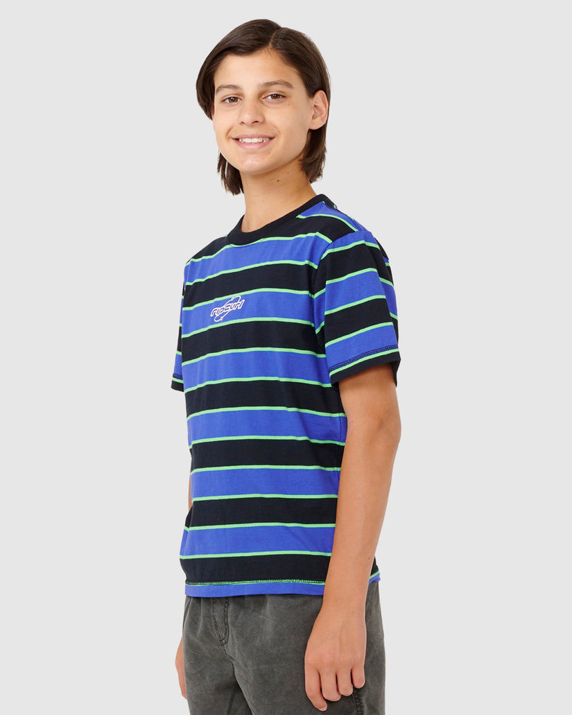 BOYS 8-16 ARCHIVE STRIPE T-SHIRT