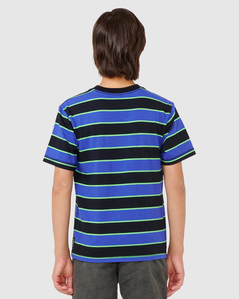 BOYS 8-16 ARCHIVE STRIPE T-SHIRT
