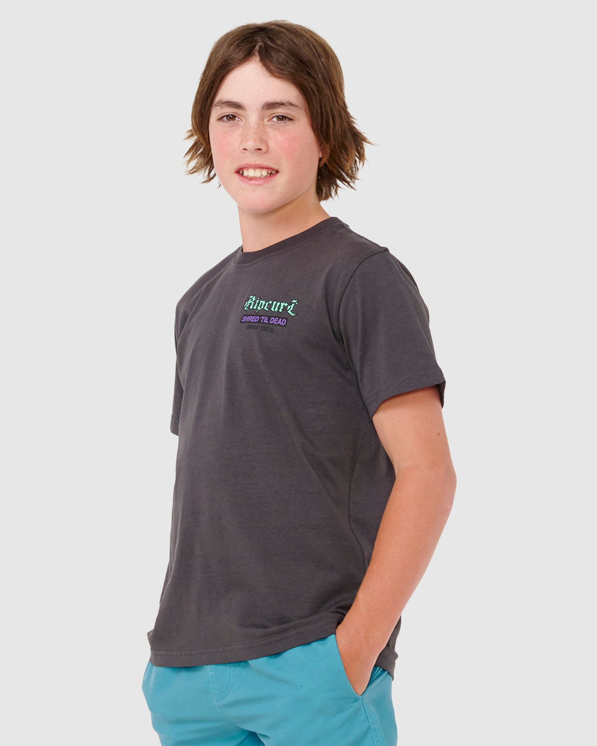 BOYS 8-16 SHRED TIL T-SHIRT