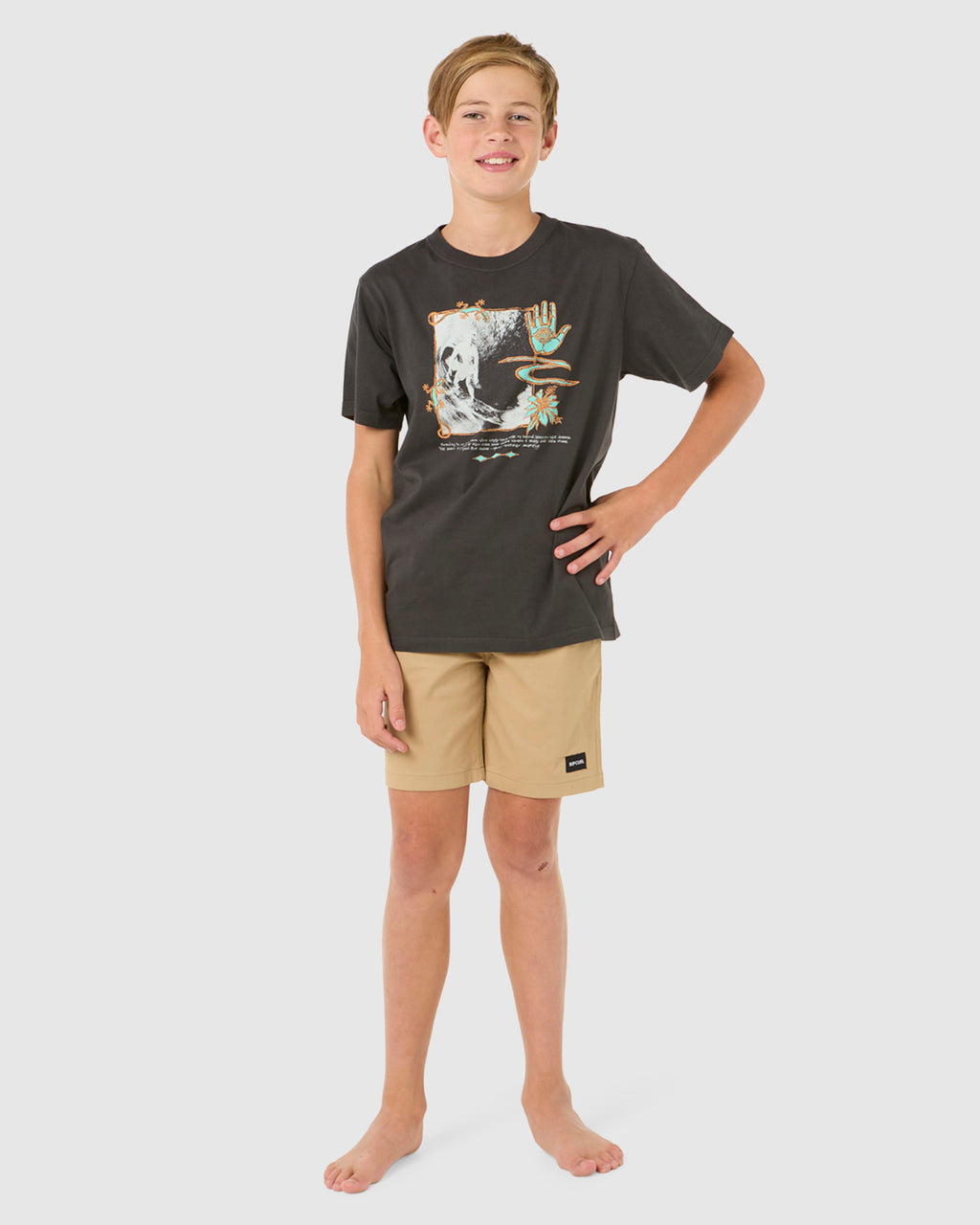 Boys 8-16 Raw Energy Gecko T-Shirt
