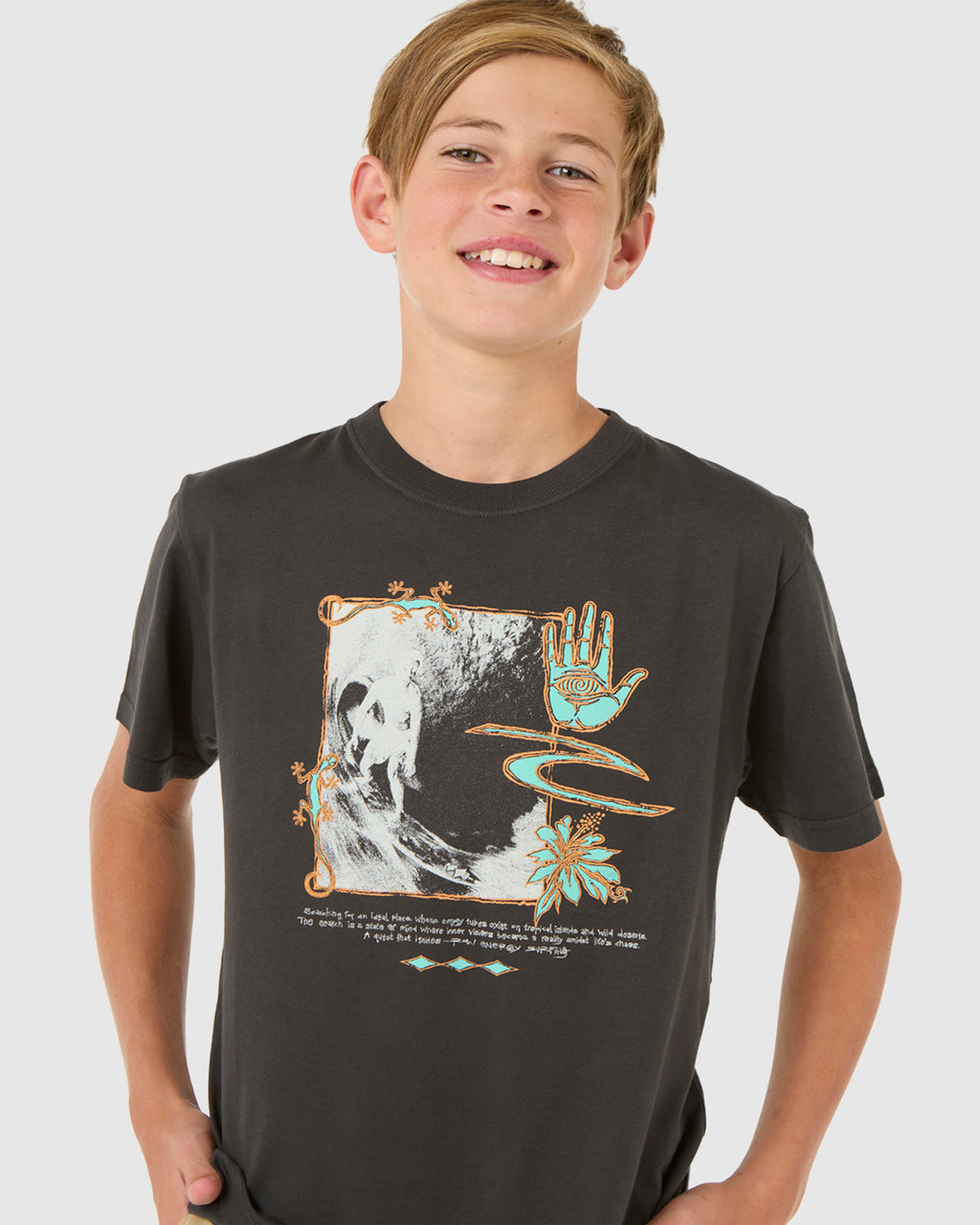 Boys 8-16 Raw Energy Gecko T-Shirt
