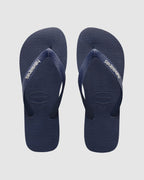 Mens Rubber Logo Thongs