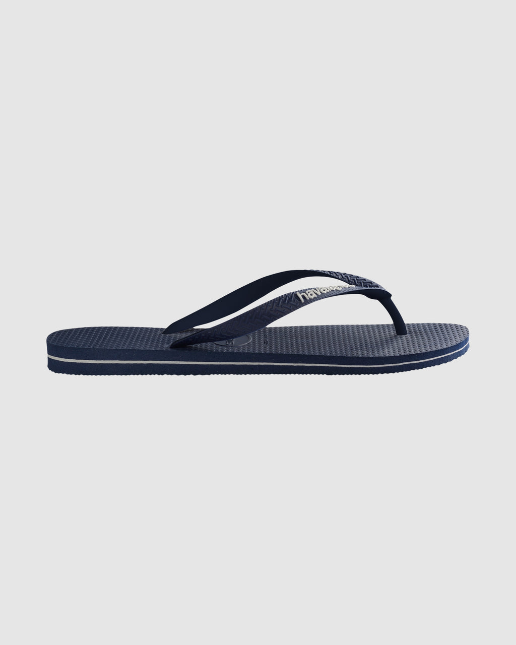 Mens Rubber Logo Thongs