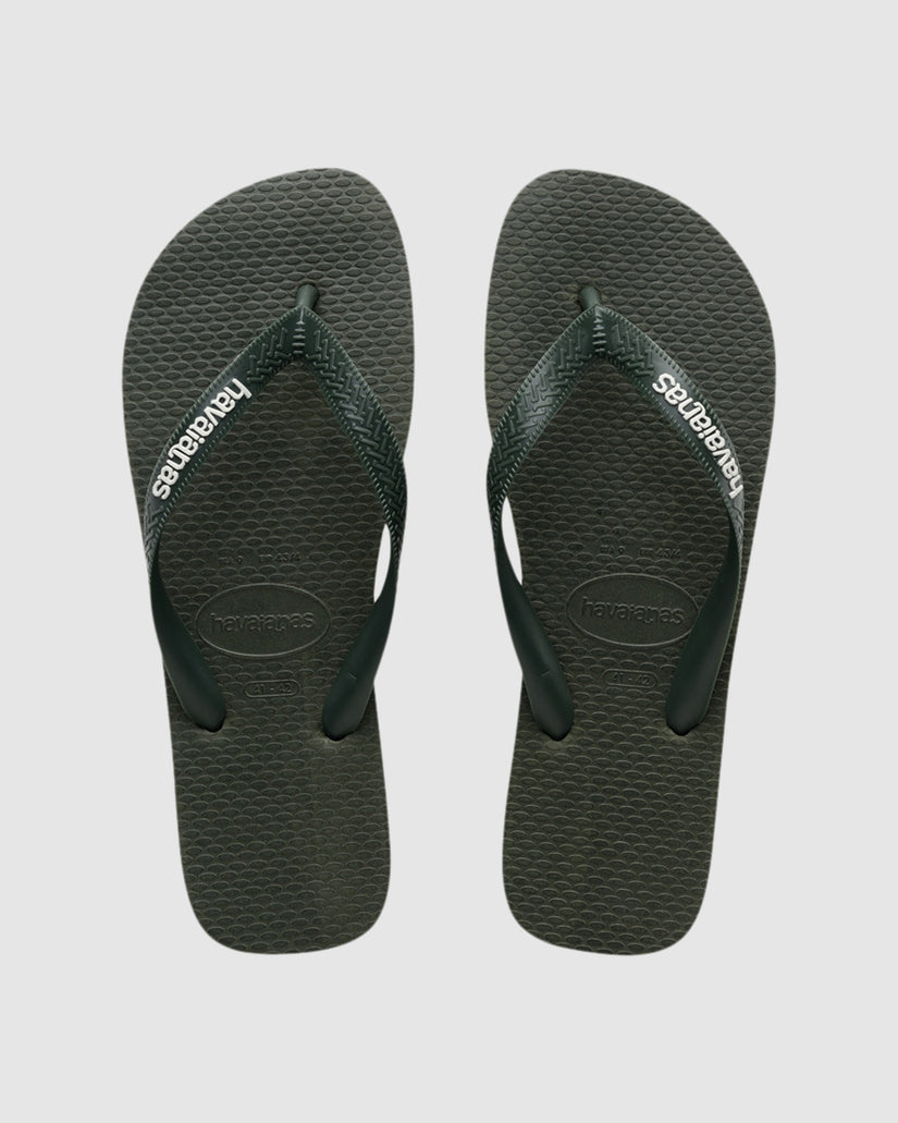 Buy Mens Rubber Logo Thongs by Havaianas Surf, Dive n Ski