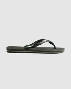 Mens Rubber Logo Thongs