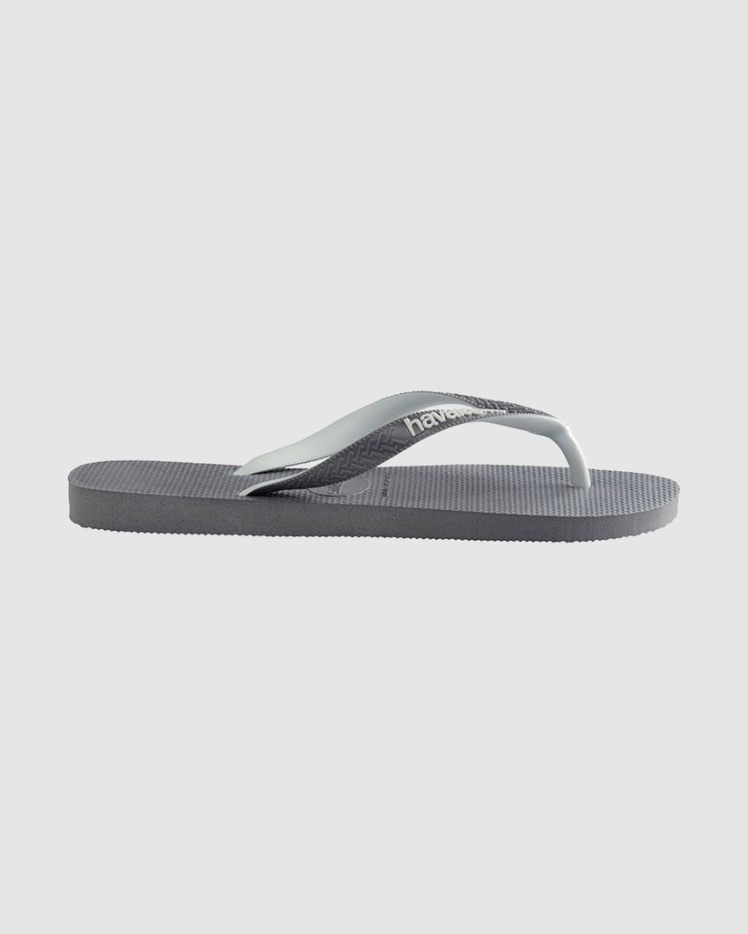 Mens Top Mix Steel Grey Thongs