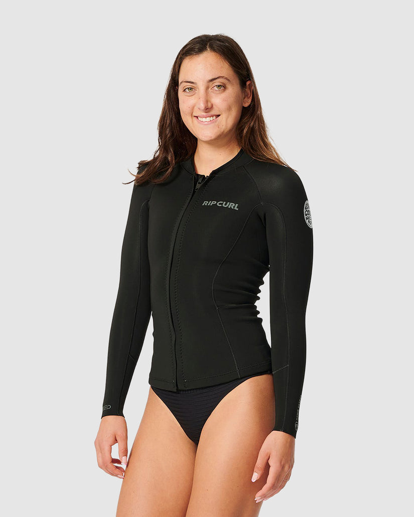 WOMENS DAWN PATROL LONG SLEEVE WETSUIT JACKET