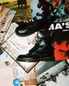 WOMENS DR MARTENS 1460 SMOOTH BLACK BOOTS