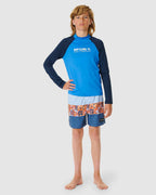 BOYS 8-16 SHOCK UPF LONG SLEEVE RASH VEST