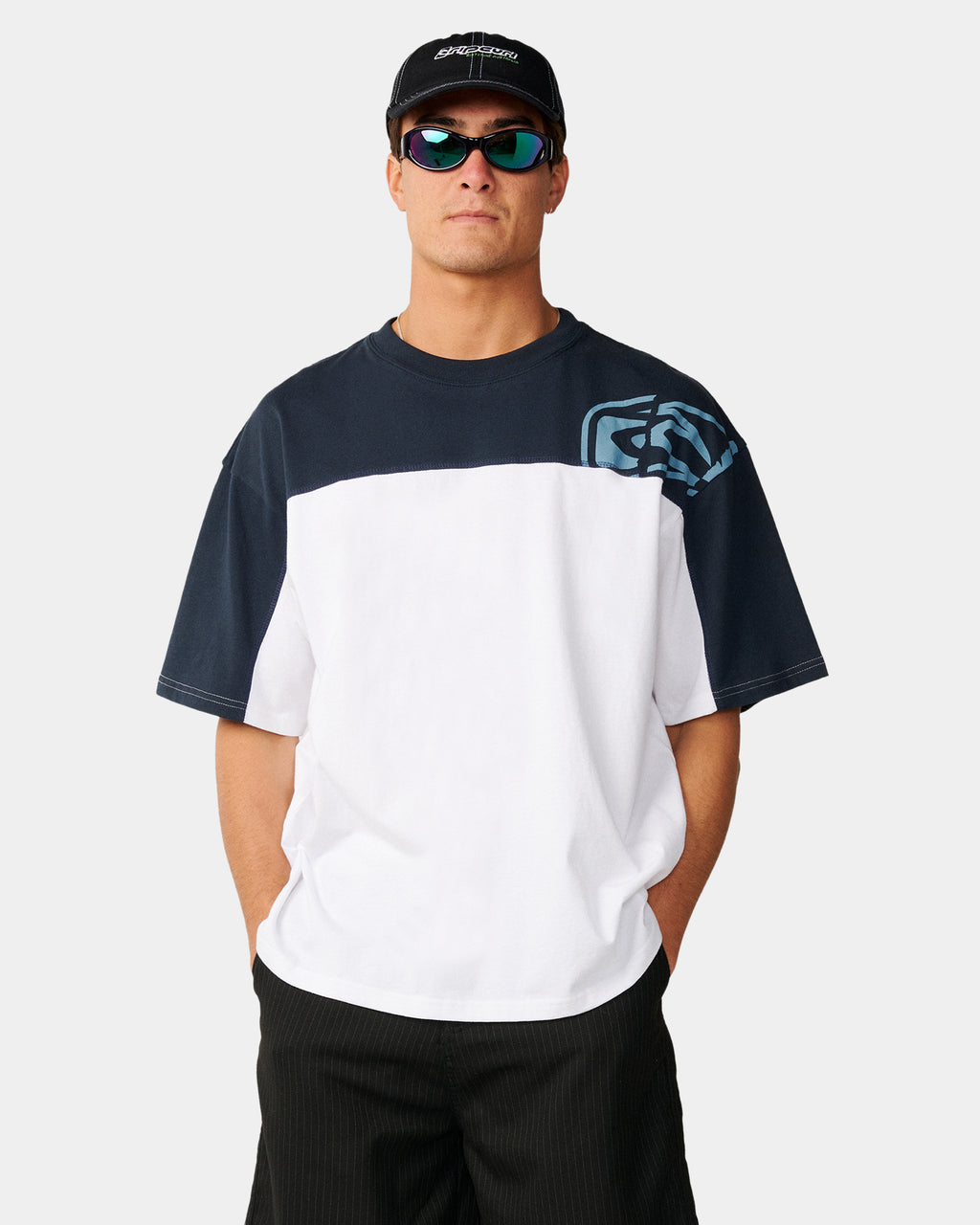 Mens Archive Thrashed Panel T-Shirt