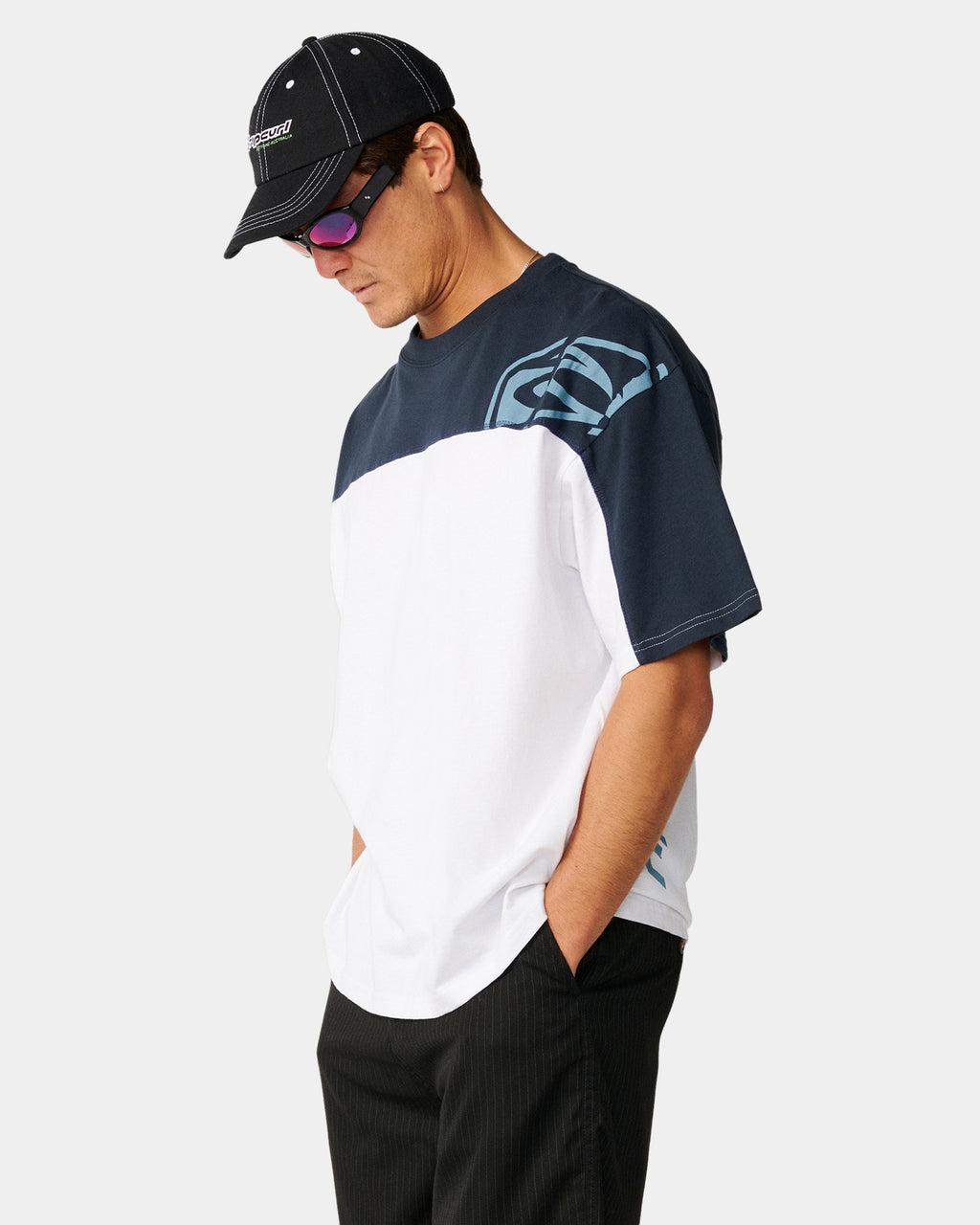 Mens Archive Thrashed Panel T-Shirt