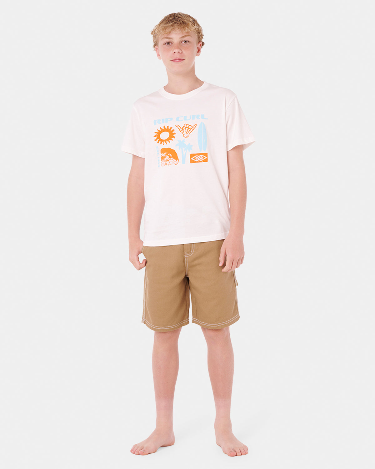 Boys 8-16 Island Paradiso Logo T-Shirt
