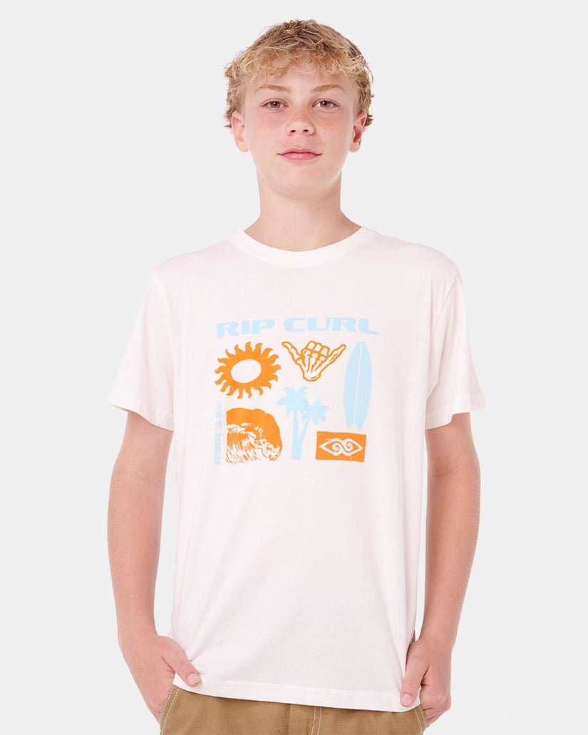 Boys 8-16 Island Paradiso Logo T-Shirt